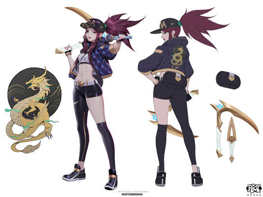 Akali KDA Popstar Concept Front Shot Final 01