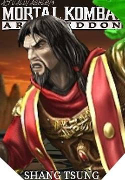 Diy Mortal Kombat cards: Titan Shang Tsung (MK1) by