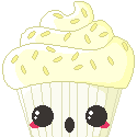 DaD - 073 Pixel Ghostie Cupcake