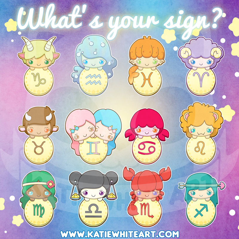 Kawaii Zodiacs