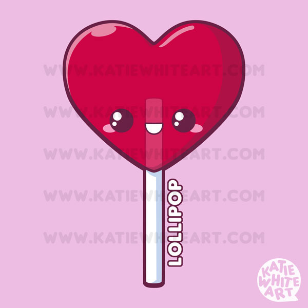 Heart Lollipop