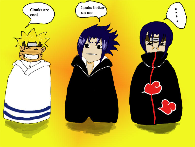 Naruto Cloaks are cool by Maja83 on DeviantArt