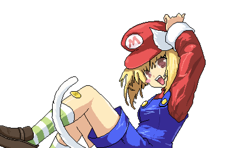 Super Mario Girl Anime Style Pixel Art By Darkchaox100 On Deviantart Super Mario Girl Anime Style Pixel Art By Darkchaox100 On Deviantart