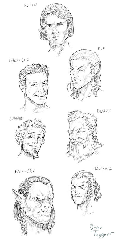 Fantasy Races by staino on DeviantArt