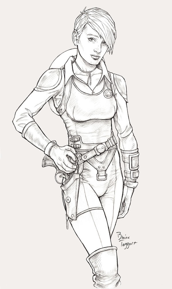 Space Cowgirl by staino on DeviantArt