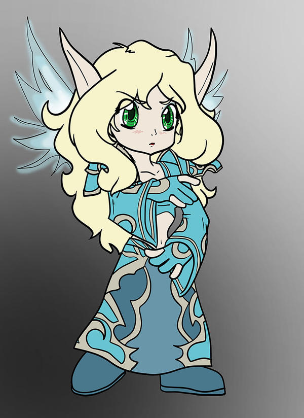 Faithwynn, Chibi Warcraft Priest by faeore on DeviantArt