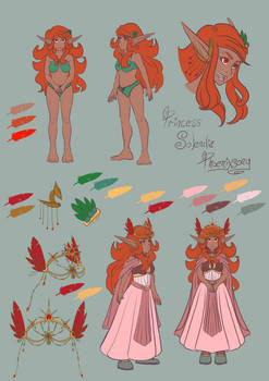 Solendia Phoenixsong - character sheet