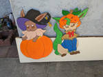 Eevee Halloweeen Decorations - Part 1 by faeore