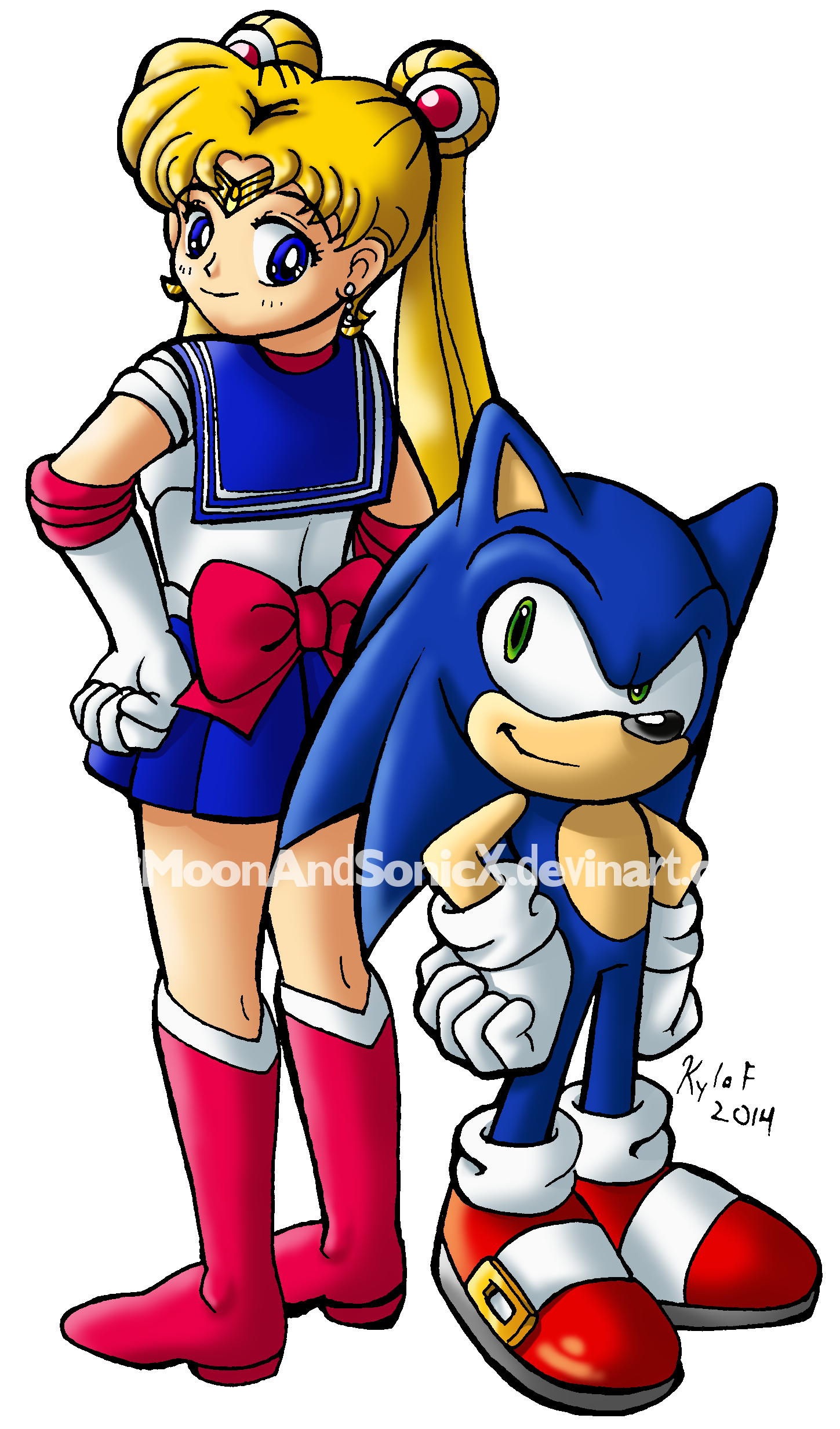 The Hedgehog and the Senshi - Because We're Cool