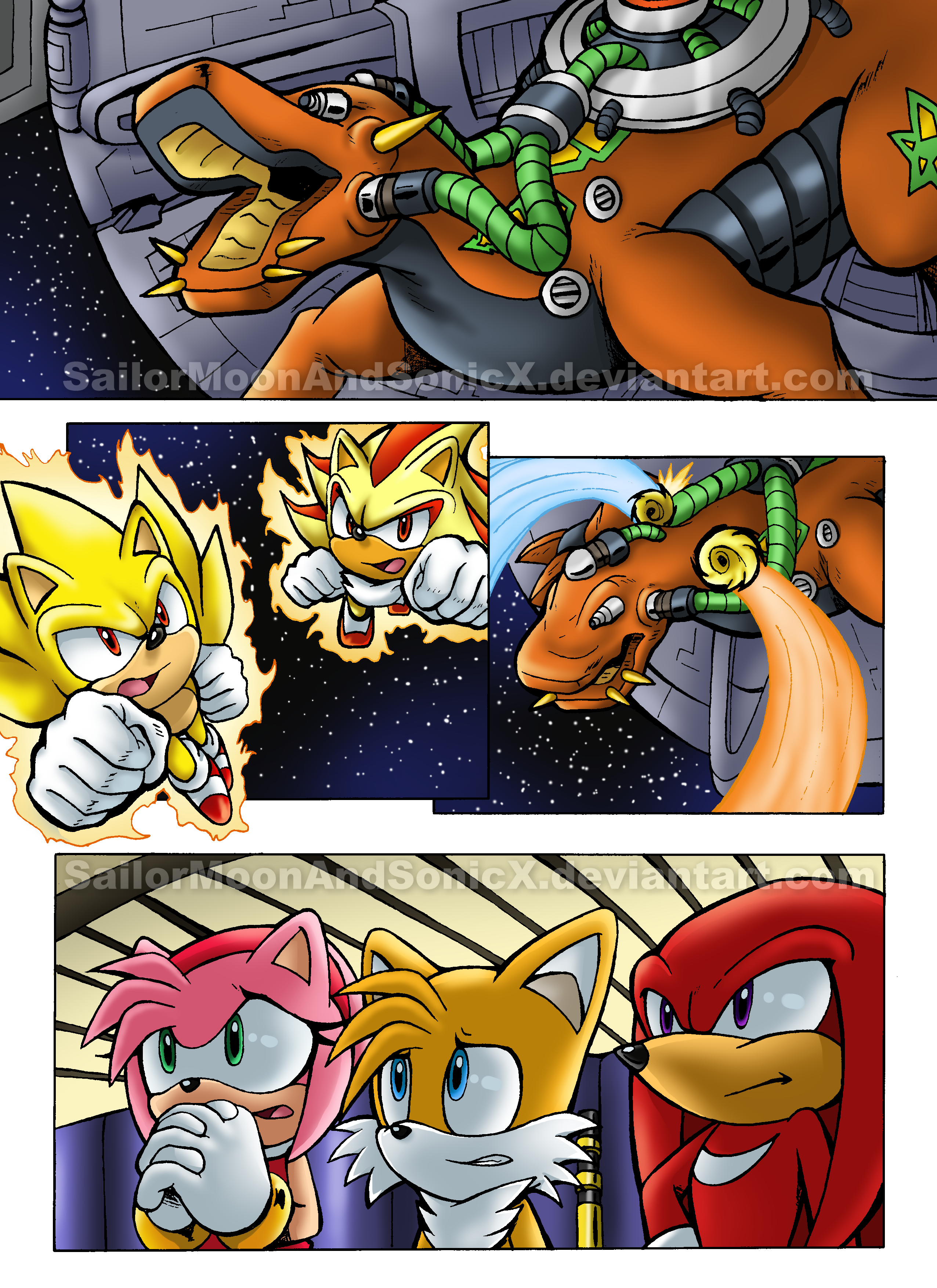 Sonic Archie Portfolio: Comic Page 2