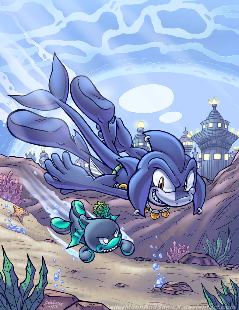 Traveling to Meropis City by SailorMoonAndSonicX on DeviantArt