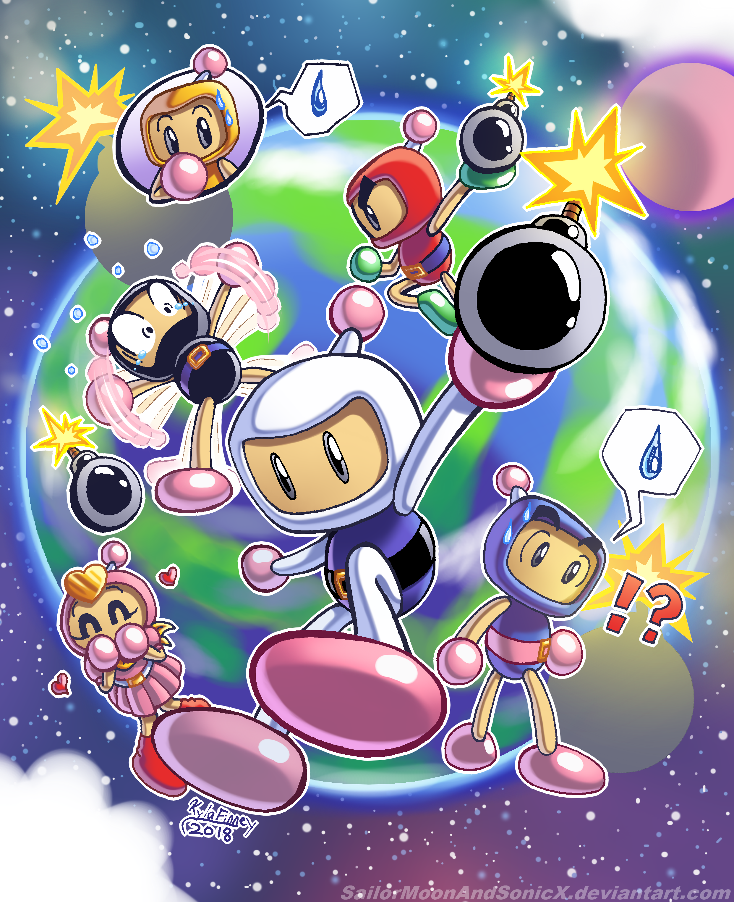 Wacky Robots Go ''BOOM'' in Space
