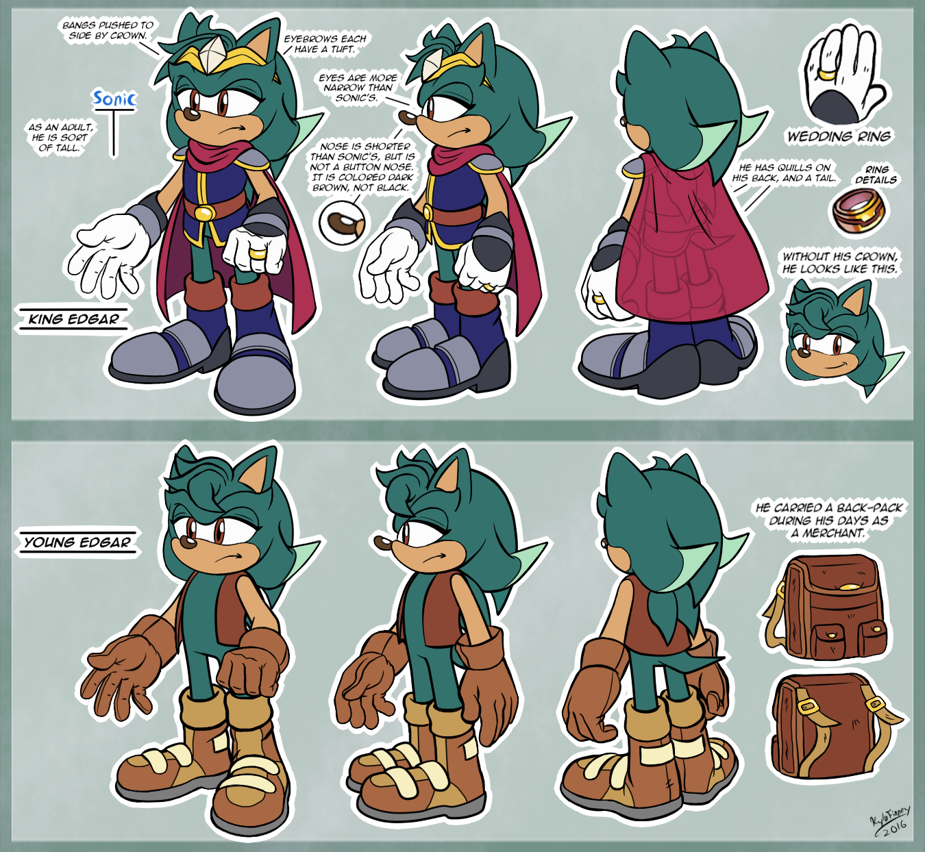 Edgar Reference and Bio by SailorMoonAndSonicX on DeviantArt