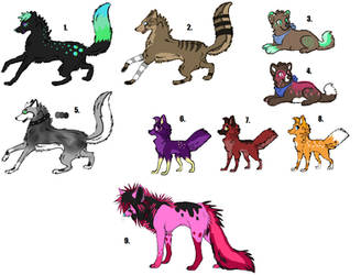 Leftover Adopts ALL OPEN