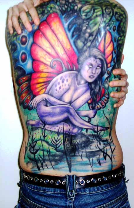 Faery backpiece