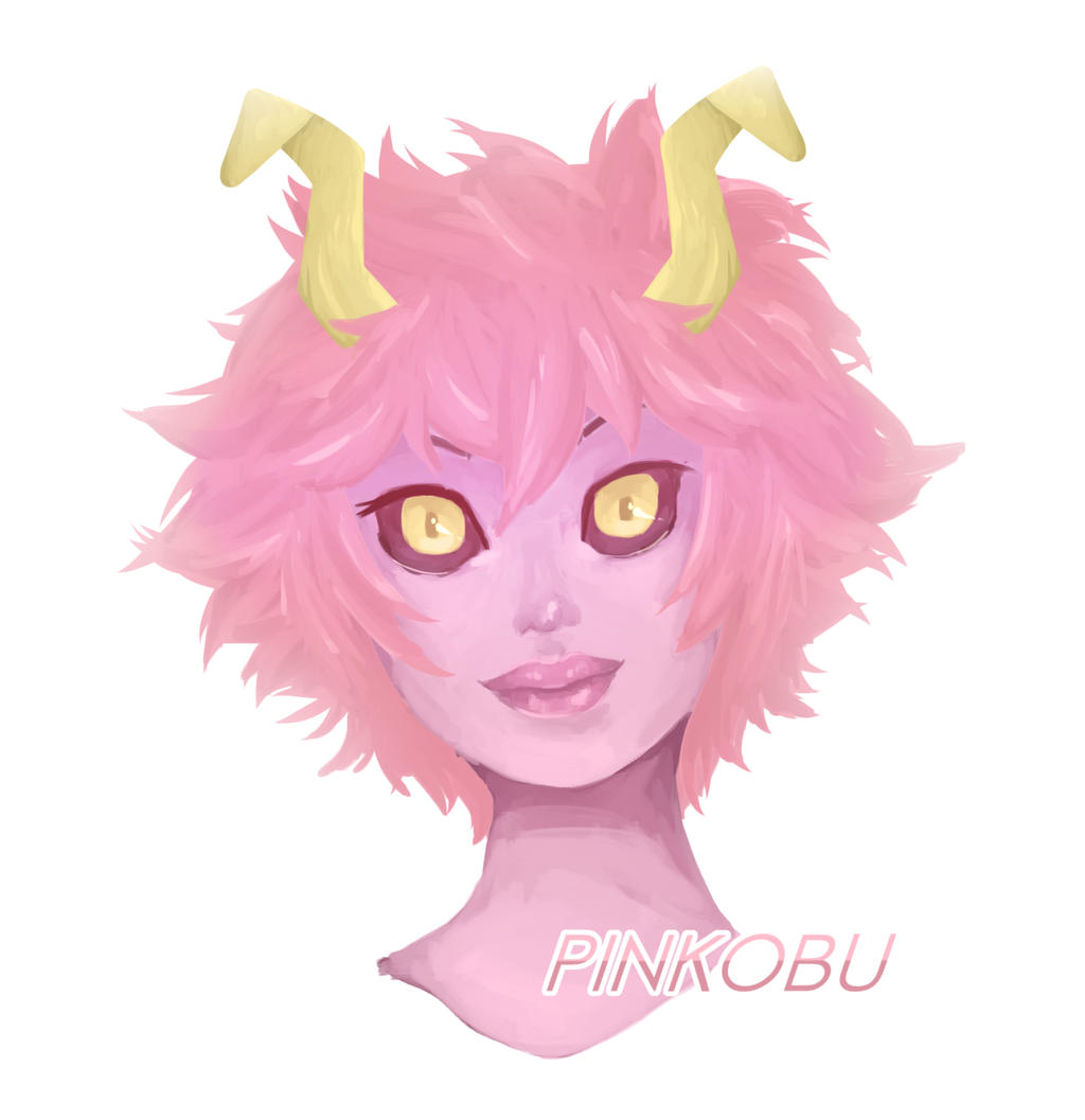 Mina Ashido by Pinkobu on DeviantArt