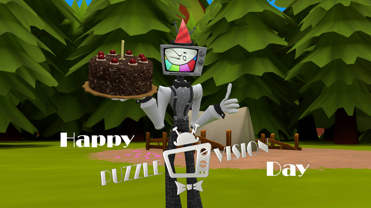 Real Puzzlevision Website Puzzlevision 1st anniversary Art by GabyStarStudios on DeviantArt