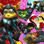 Ratchet and Talwyn Custom Valentines Wallpaper