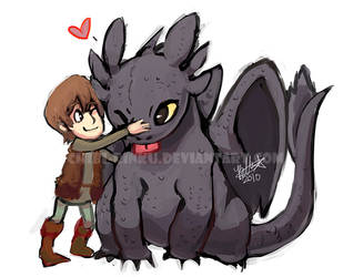 hiccup and toothless