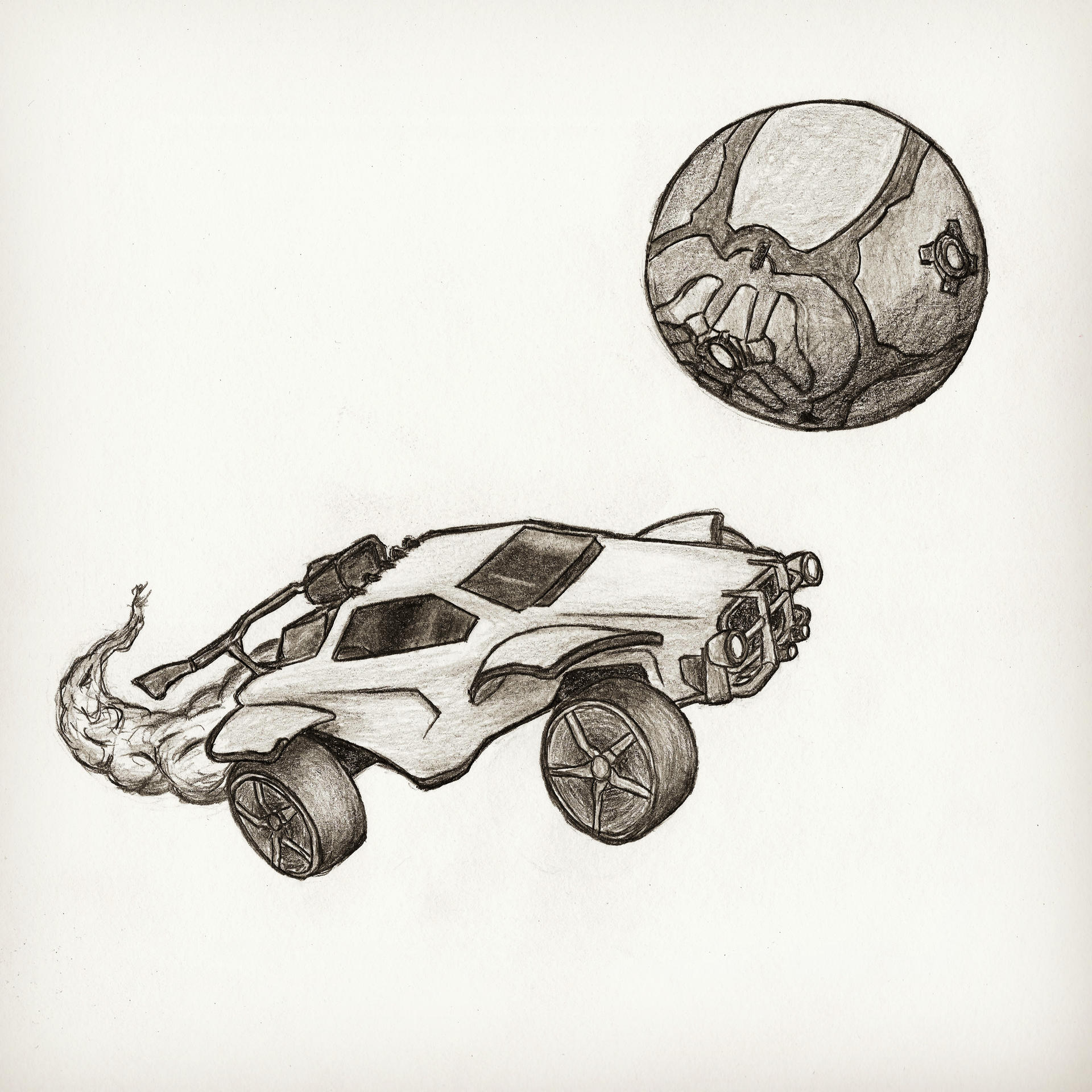 Octane Drawin Rocket League - Octane by Drop-of-Flame on DeviantArt