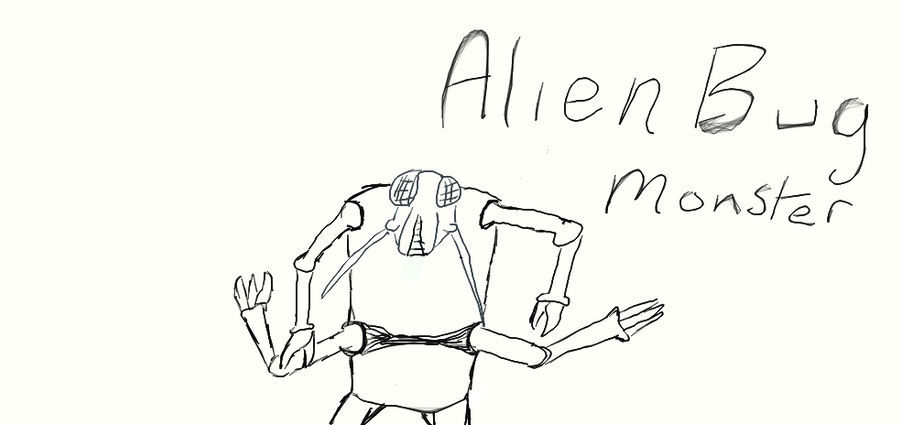 alien bug monster by SickSean on DeviantArt