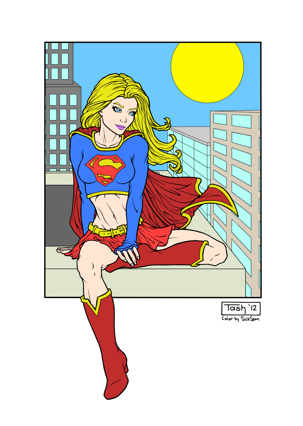 Supergirl Inks By Tash O Toole