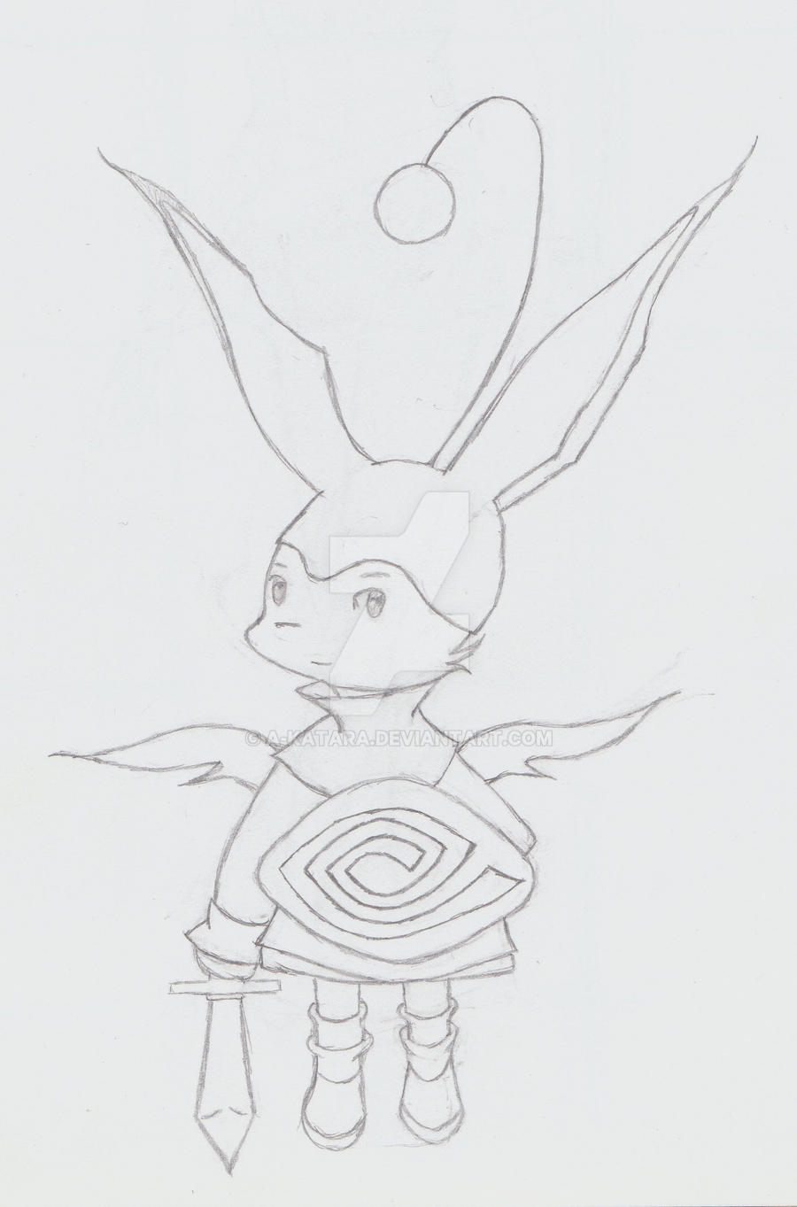 moogle fanart by A-Katara on DeviantArt