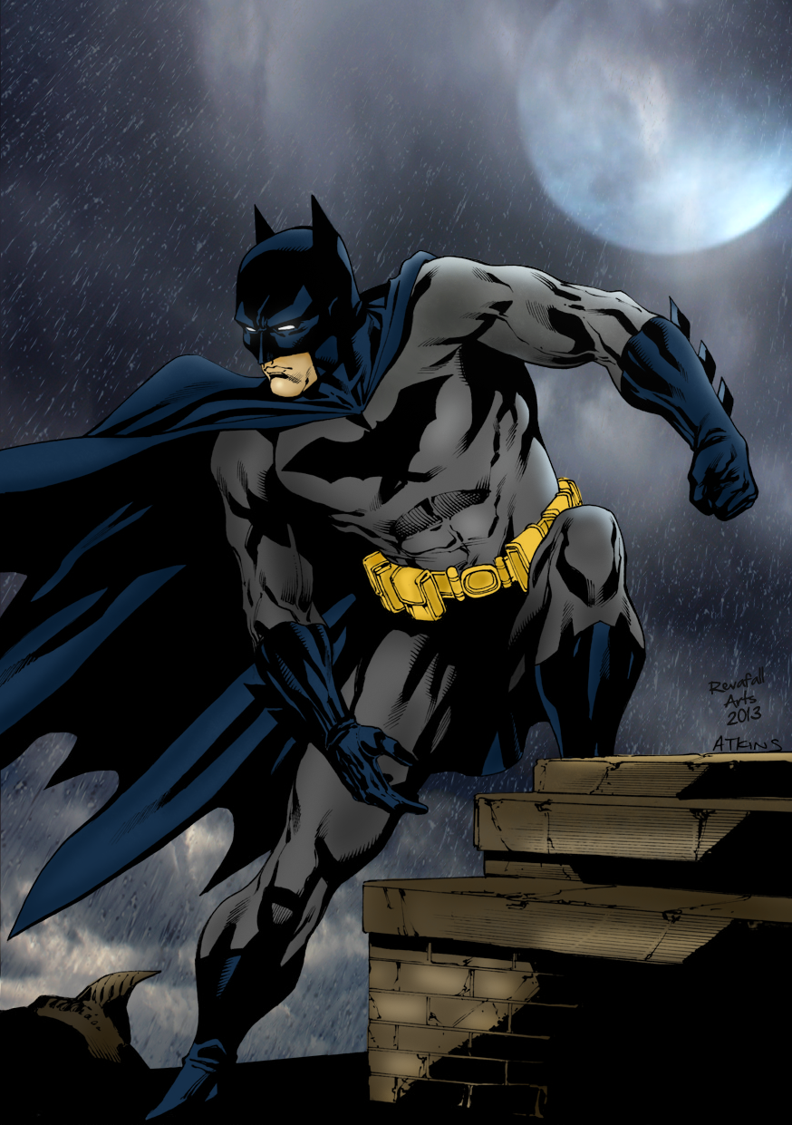 The Dark Knight Digital Painting by RevafallArts on DeviantArt