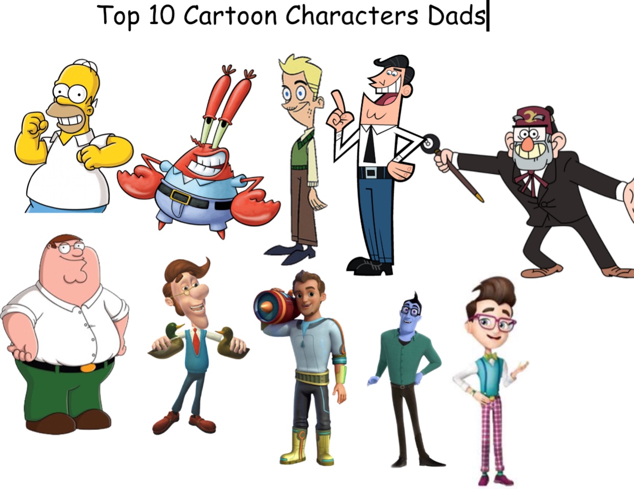 Top 10 Cartoon Characters Dads By Briancabillan On DeviantArt top-10-cartoon-characters-dads-by-briancabillan-on-deviantart