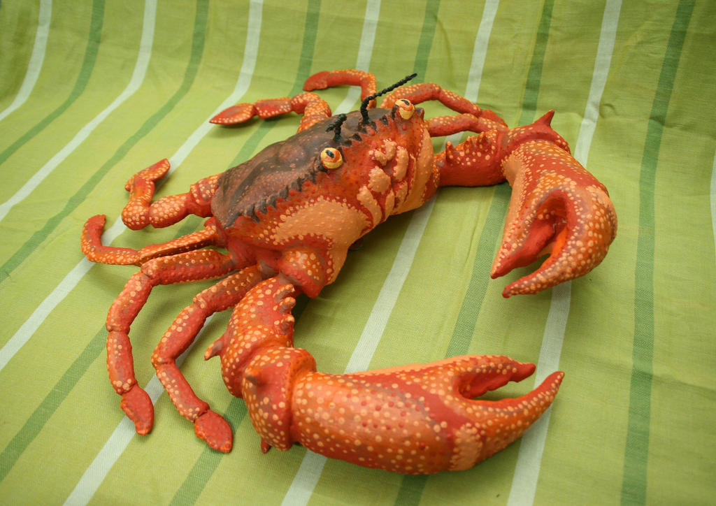 Crab From Papier mache 60 60 Cm By JulyaWhitly On DeviantArt crab-from-papier-mache-60-60-cm-by-julyawhitly-on-deviantart