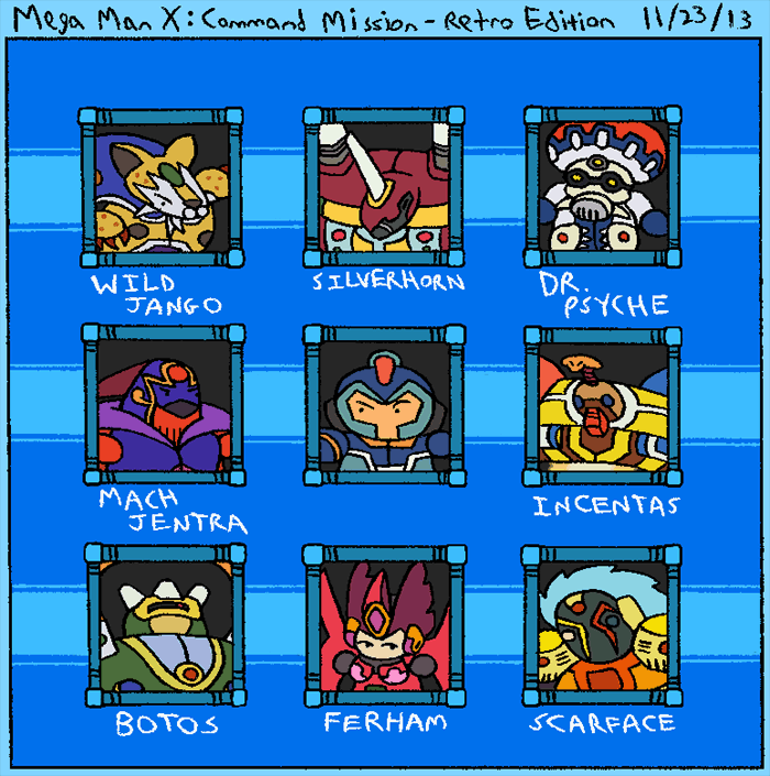 X Command Deviantart Mega Man X: Command Mission - Retro Edition by halibabica on DeviantArt