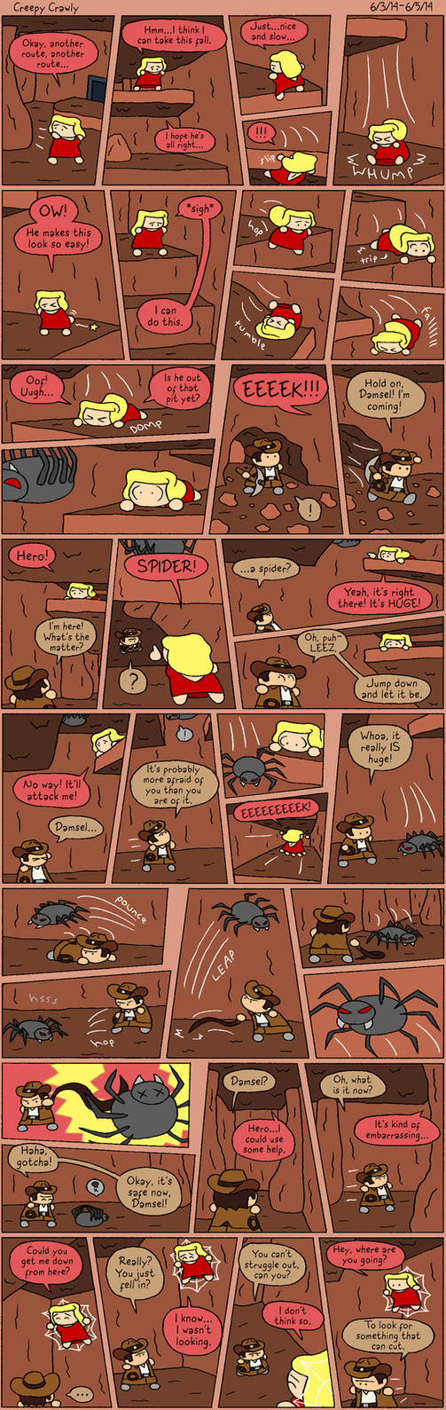 1-5 Creepy Crawly by halibabica