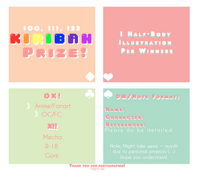 [EVENT] Kiriban 100, 111, 123 PV Prize