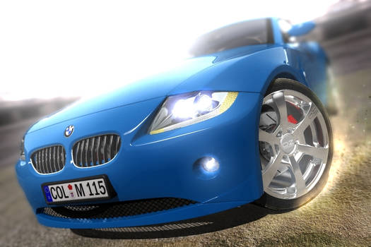 BMW Z4 Blue