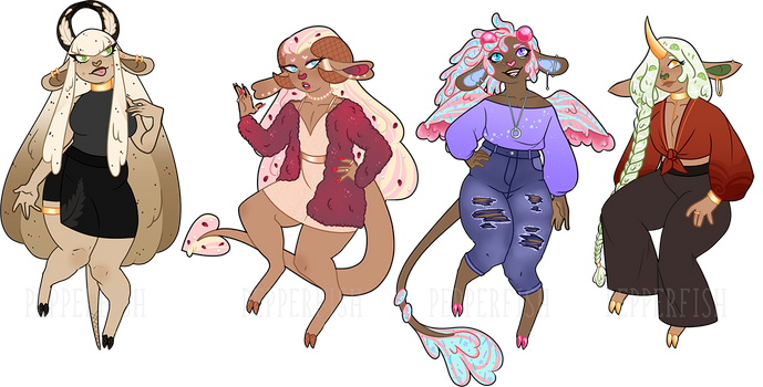 Adopts: ice cream cows - modern (CLOSED)