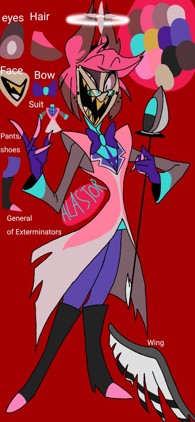 Angelic! Alastor by AddictedCaffine on DeviantArt