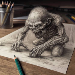 Zombie Drawing