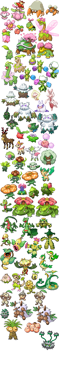 Spring Umber Pokemon Pokemon plant spring form by pirhu on DeviantArt