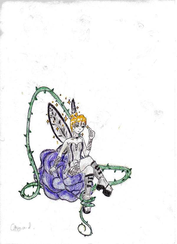 Goth Tinkerbell By Wingchild777 On DeviantArt