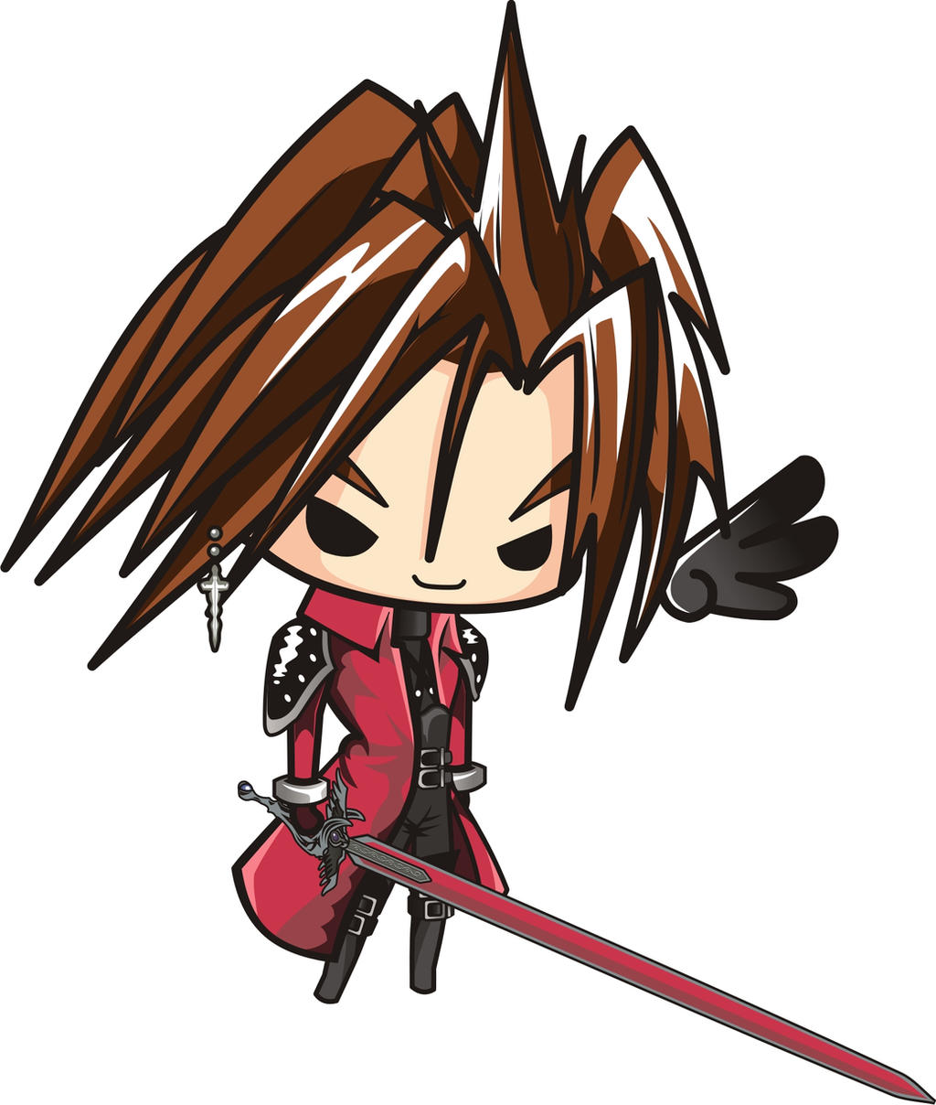 Final Fantasy 7 Genesis Rhapsodos Chibi