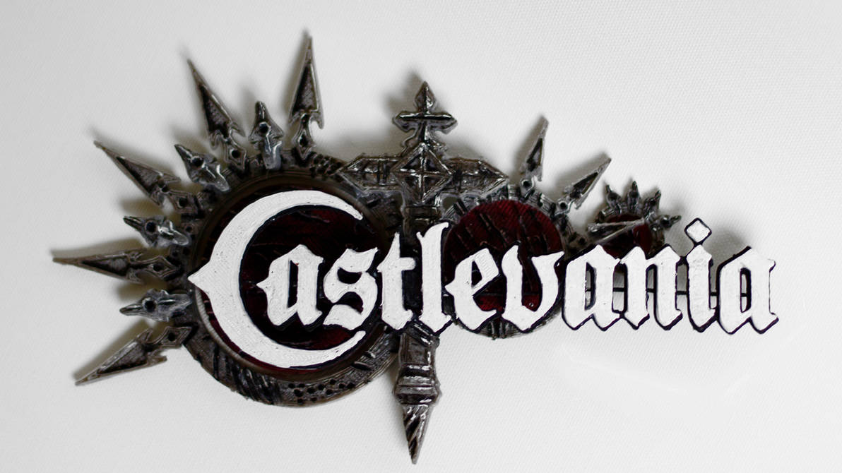Castlevania Sign 3D Print Castlevania Logo 04 by houssamica on DeviantArt