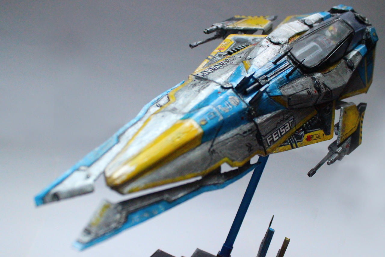 3d Printed Feisar Fighter From Wipeout 48 05 By Houssamica On Deviantart 3d Printed Feisar Fighter From Wipeout 48 05 By Houssamica On Deviantart