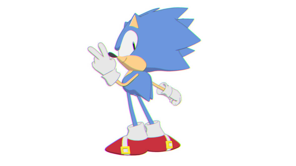 Classic Sonic by Kyokaan on DeviantArt