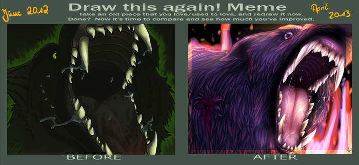 Meme: Before After