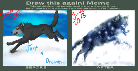 Redraw this: Just a dream