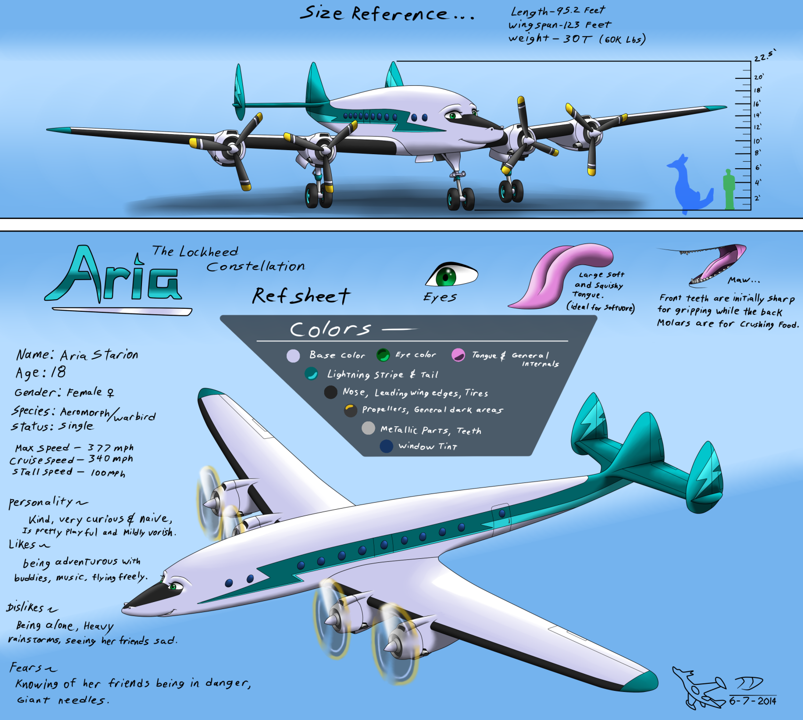 [OLD ART] Aria Ref Sheet