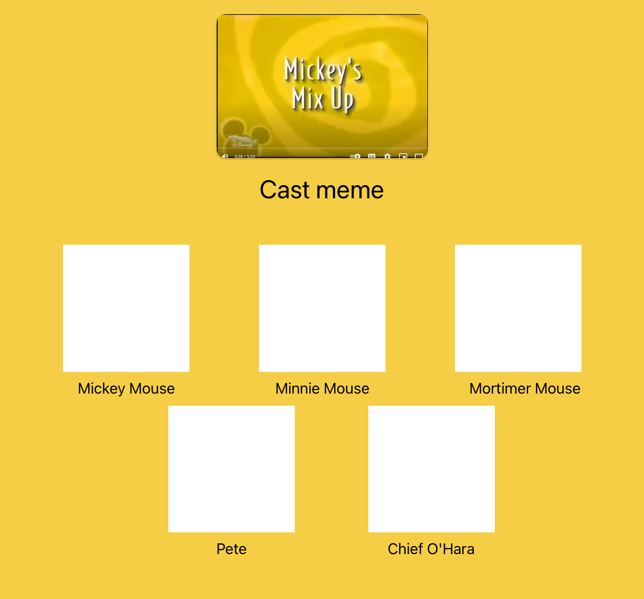 Mickey's Mix Up cast meme by NEOGANGFAN2024 on DeviantArt