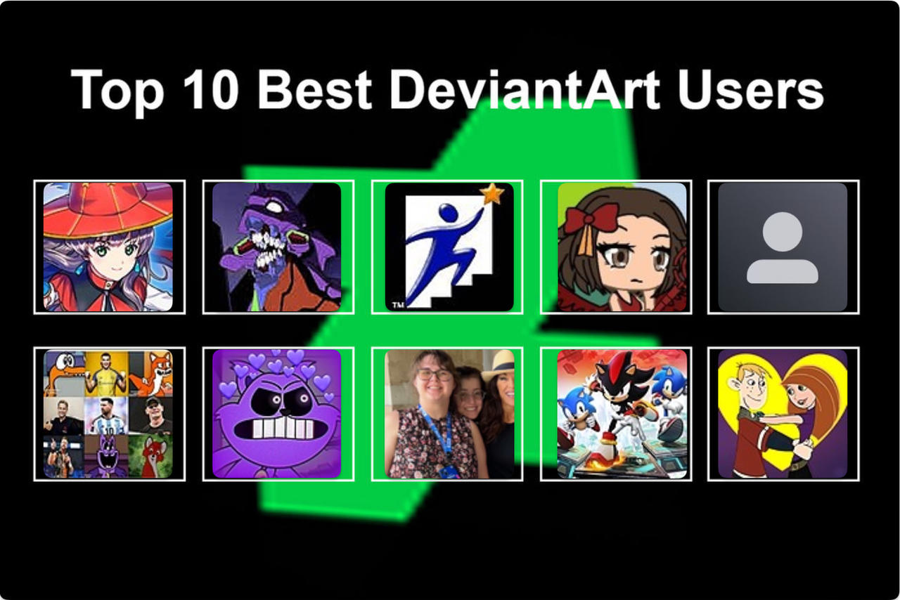 Digital Copy Deviantart My Top 10 Best DeviantArt User P2 by NEOGANGFAN2024 on DeviantArt