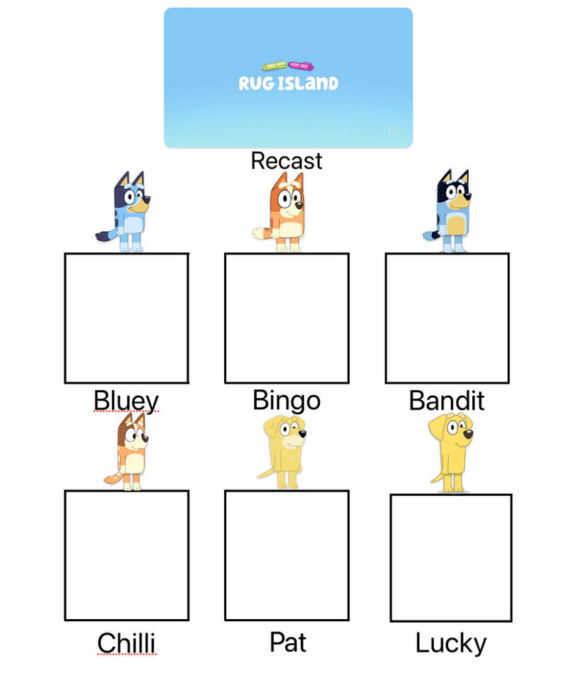 Rug Island Recast by NEOGANGFAN2024 on DeviantArt