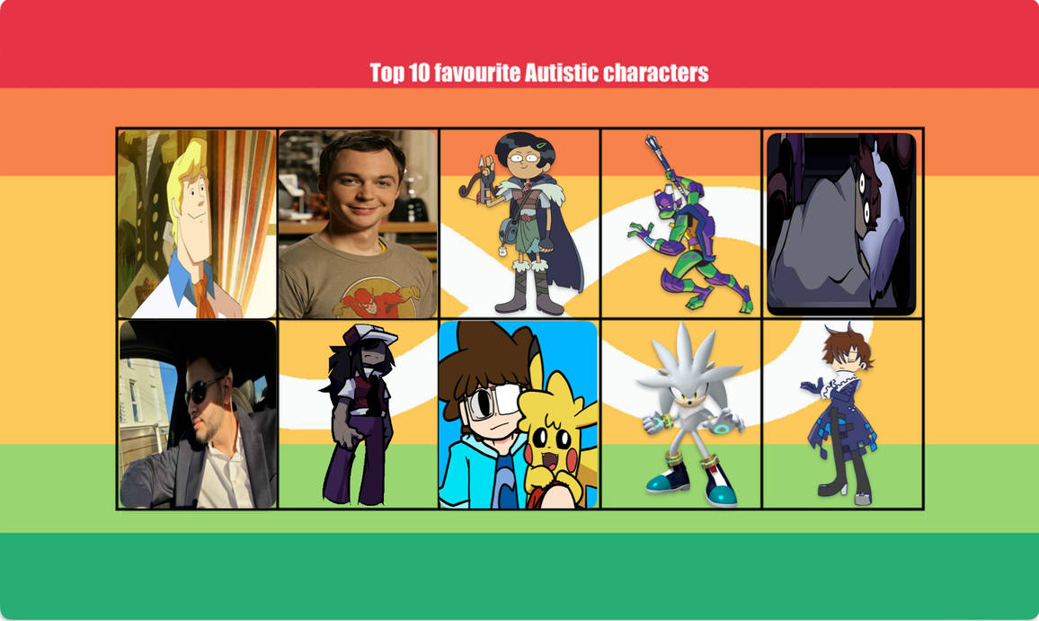 My Top 10 favourite Autistic characters Part 2 by NEOGANGFAN2024 on ...